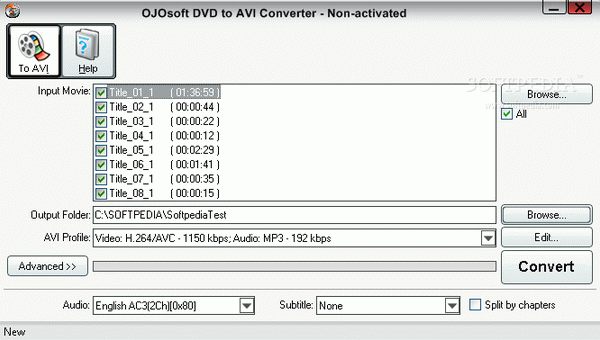OJOsoft DVD to AVI Converter Crack With Activator Latest