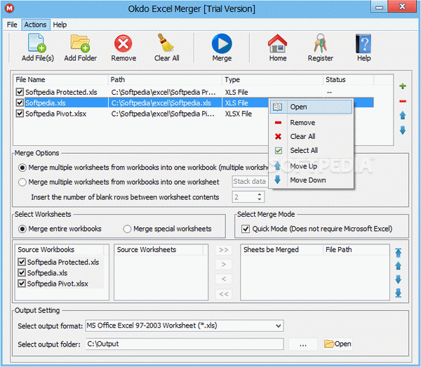 Okdo Excel Merger Serial Key Full Version
