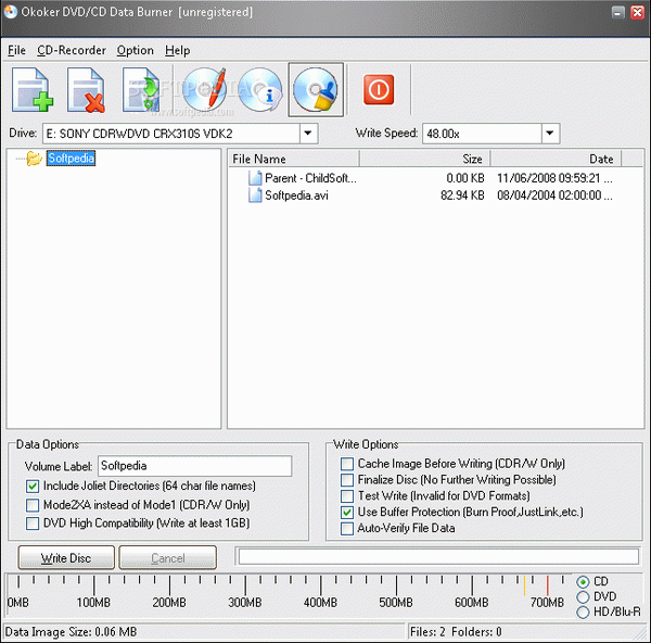 Okoker DVD / CD Data Burner Activation Code Full Version
