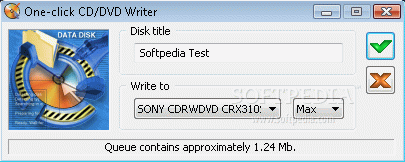 One-click CD / DVD Writer Crack + Serial Number Download 2024