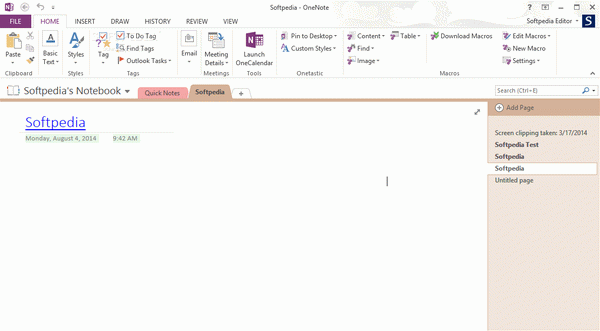 Onetastic for Microsoft OneNote Crack + Activator Updated