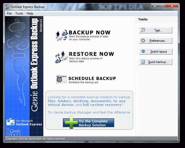 Outlook Express Backup Crack + Activator Updated
