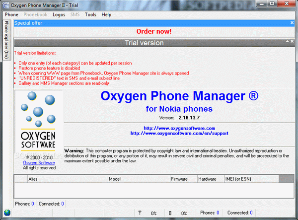 Oxygen Phone Manager II Crack Plus Keygen