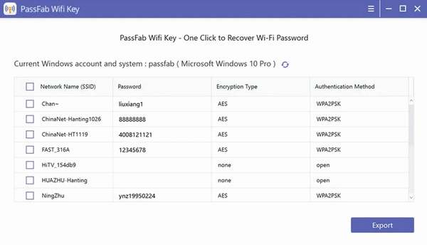 PassFab Wifi Key Crack Plus Serial Number