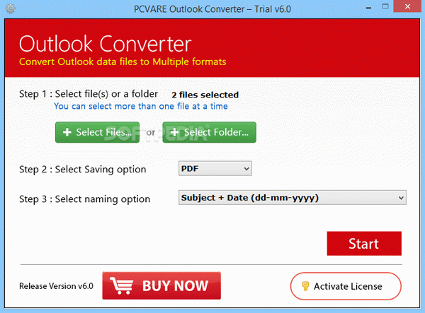 PCVARE Outlook Converter Serial Key Full Version