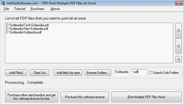 PDF Print Multiple PDF Files At Once Crack + Activation Code Updated