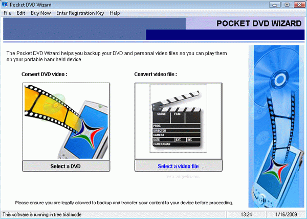 Pocket DVD Wizard Crack + License Key