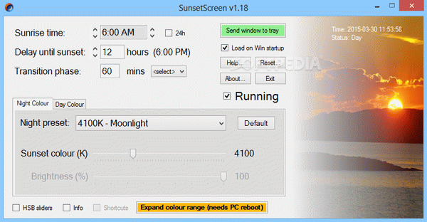 Portable SunsetScreen Crack With License Key Latest 2022
