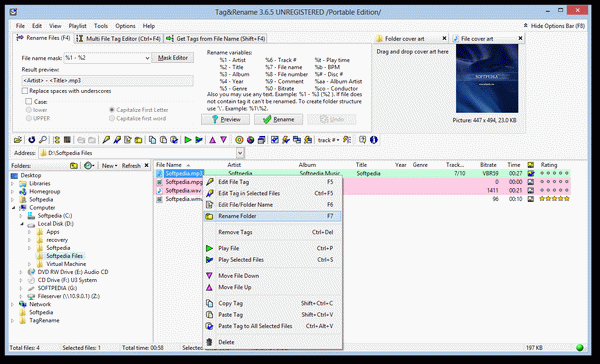 Portable Tag&Rename Crack & Keygen