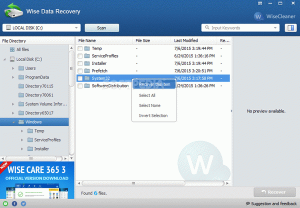 Portable Wise Data Recovery Crack + Serial Number