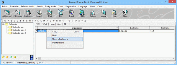Power Phone Book Personal Edition [DISCOUNT: 5% OFF!] Crack & Keygen