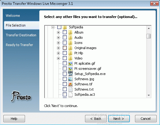 Presto Transfer Windows Live Messenger Crack + Serial Key