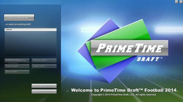 PrimeTime Draft Football 2017 Crack + Serial Number Download