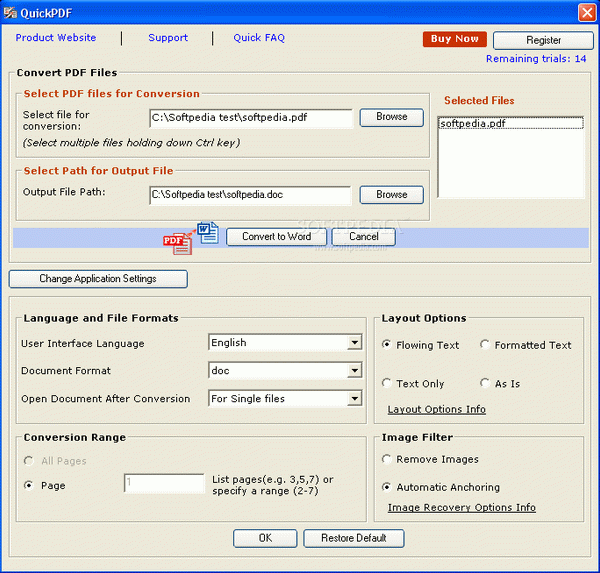 Quick PDF to Word Crack With Keygen Latest