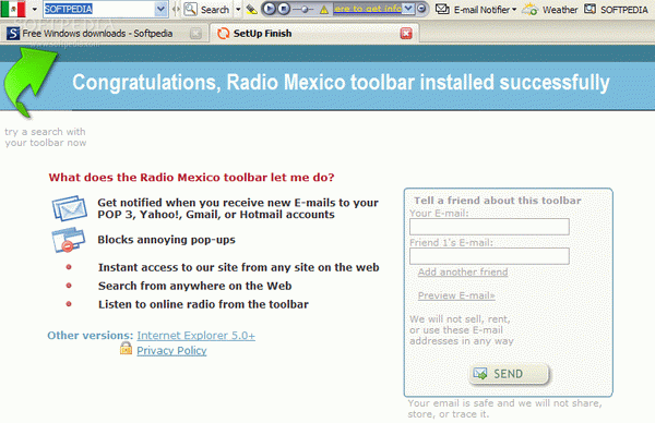 Radio Mexico toolbar for Firefox Crack + Serial Key (Updated)