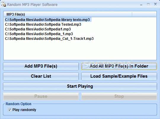 Random MP3 Player Software Crack & Keygen