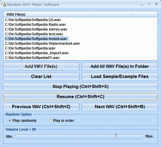 Random WAV Player Software Crack + Serial Key Download 2024