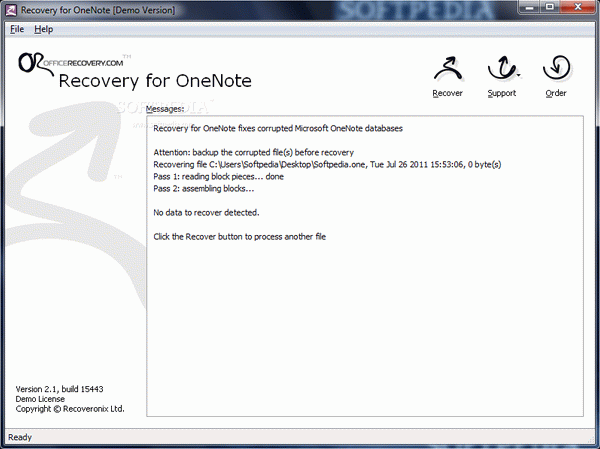 Recovery for OneNote Crack With Keygen Latest 2021
