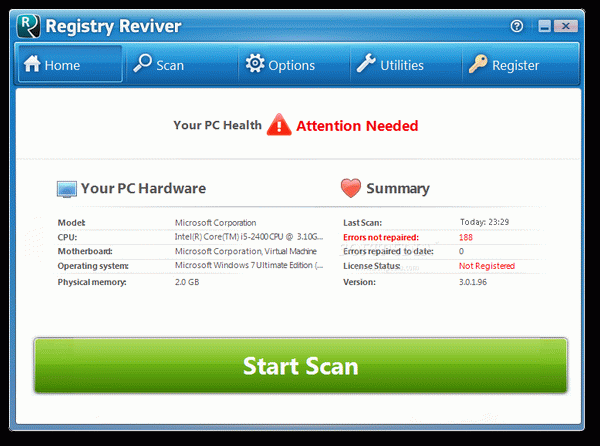 Registry Reviver Crack With Serial Number