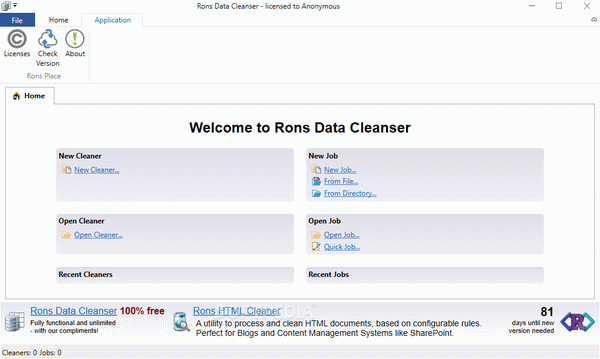Ron''s Data Cleanser Crack + Serial Key