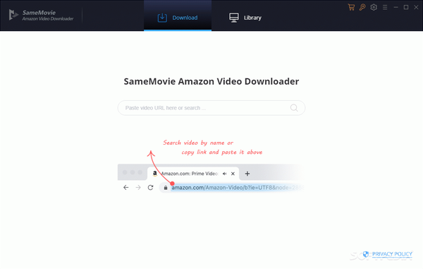 SameMovie Amazon Video Downloader Crack With Serial Number Latest