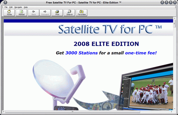 Satellite TV For PC 2011 Elite Edition Crack + Serial Key (Updated)
