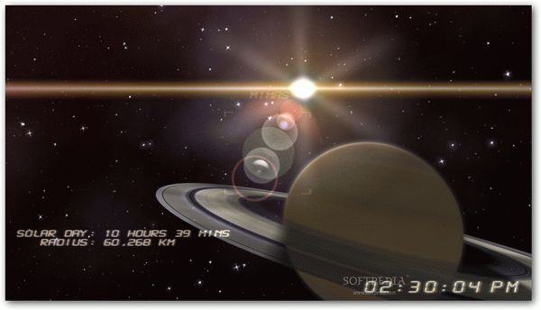 Saturn 3D Space Survey Screensaver Crack With Serial Key