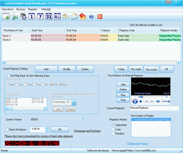 Scheduled Audio Broadcaster Crack + Serial Number Updated