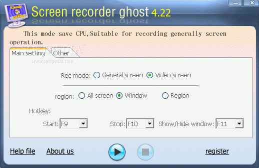Screen recorder ghost Crack + Serial Number Download