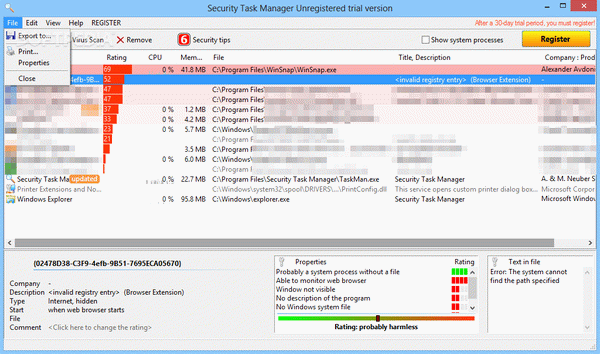 Security Task Manager Crack + Serial Key Download