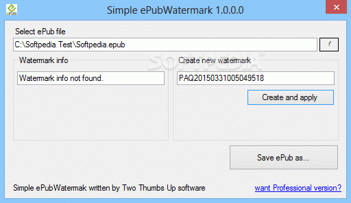 Simple ePub Watermark Crack + Keygen (Updated)