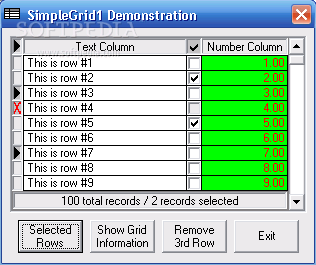 SimpleGrid1 Crack + Activator Download 2023
