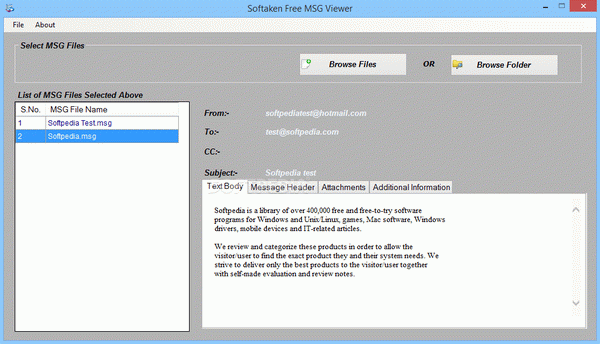 Softaken Free MSG Viewer Crack With Activation Code Latest
