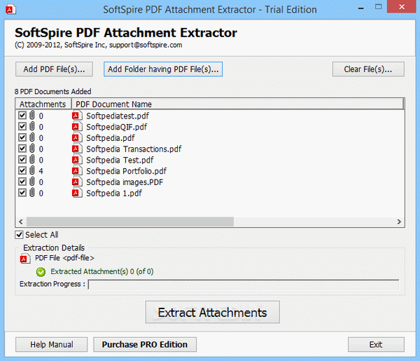 SoftSpire PDF Attachment Extractor Crack + Keygen Updated