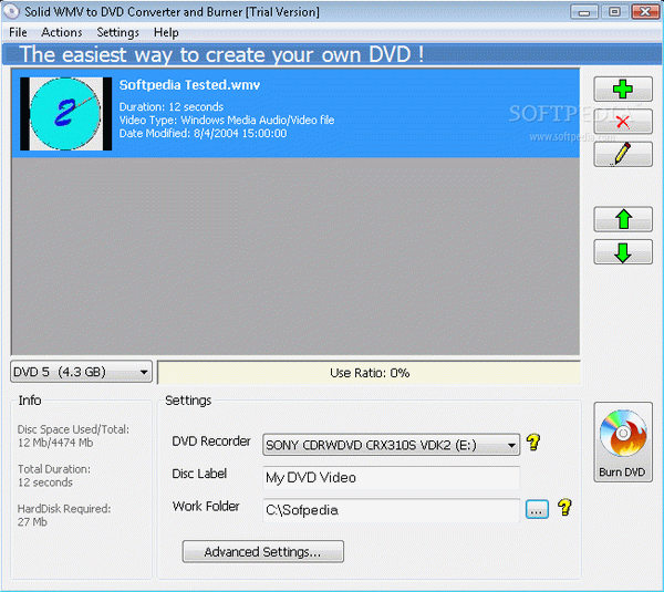 Solid WMV to DVD Converter and Burner Crack With Serial Number Latest 2022