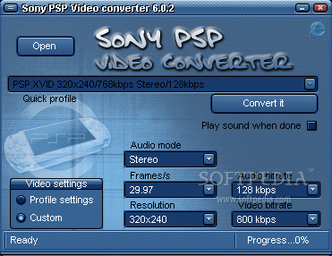 Sony PSP Video Converter Crack Plus License Key