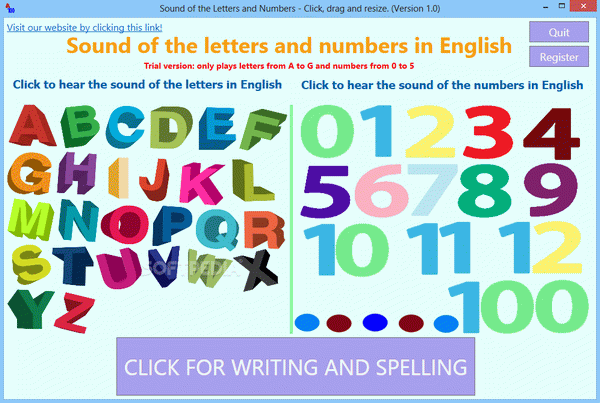 Sound of the Letters and Numbers Crack With Serial Number Latest