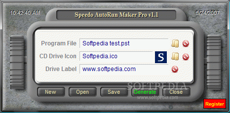 Speedo AutoRun Maker Pro Crack Full Version
