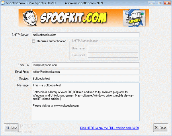 SpoofKit E-mail Spoofer Crack With Serial Number 2022