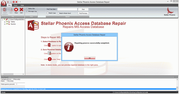 stellar phoenix access repair serial