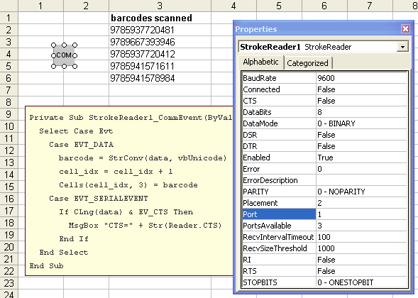 Strokescribe control для excel как установить