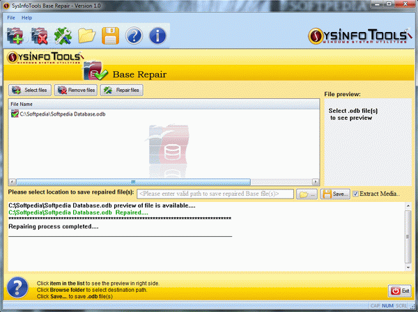 SysInfoTools Base Repair Crack With Activation Code
