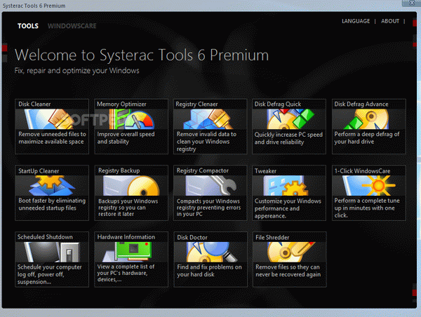 Systerac Tools Premium (formerly MindSoft Utilities) Crack & Activator