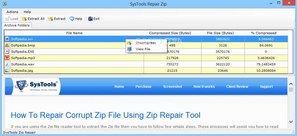 SysTools ZIP Repair [DISCOUNT: 15% OFF!] Crack + Serial Number Download 2022