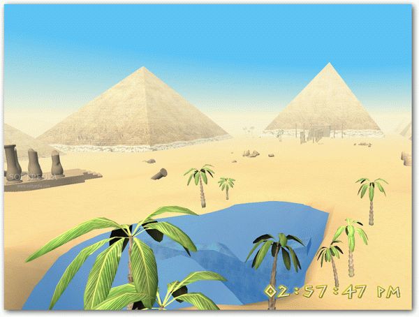The Pyramids of Egypt 3D Screensaver Activation Code Full Version