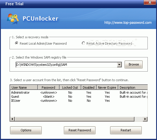PCUnlocker Crack + License Key (Updated)