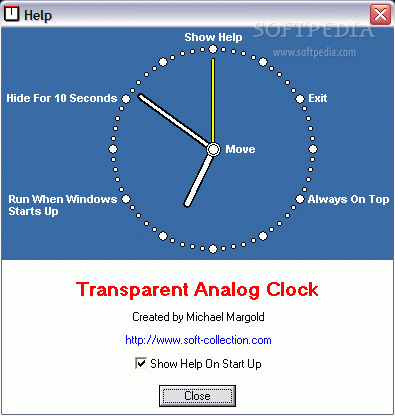 Transparent Analog Clock Crack + Serial Key