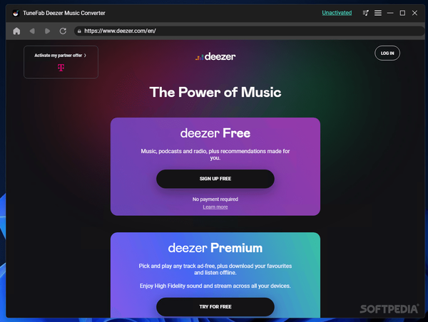 TuneFab Deezer Music Converter Crack + Activation Code (Updated)