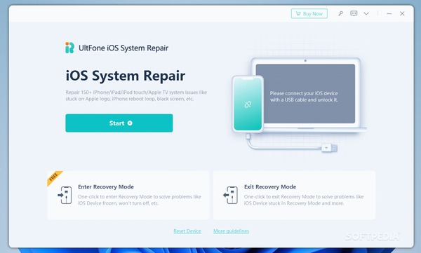 UltFone iOS System Repair Crack With License Key Latest 2024