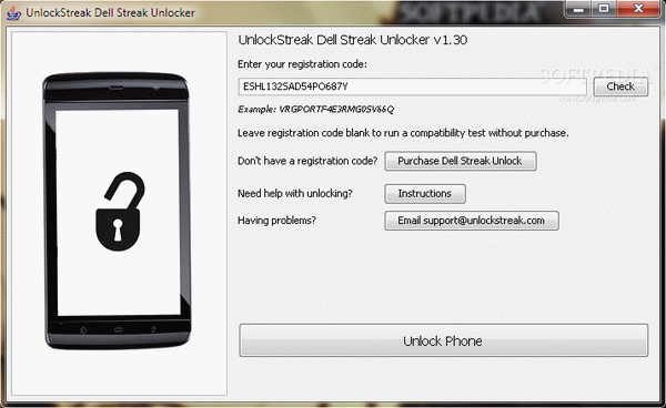 UnlockStreak Dell Streak Unlocker Crack Plus Activation Code